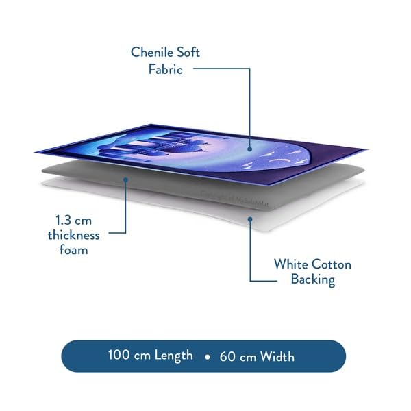 Junior Prayer Mat – Cushioned Comfort (Violet Night)