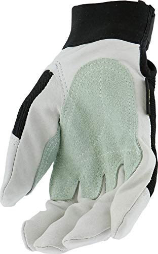 IRONCAT 86552 Goatskin Grain Goat Gloves- X-Large, Reinforced Palm and Thumb, Hook and Loop Closure - size: X-Large