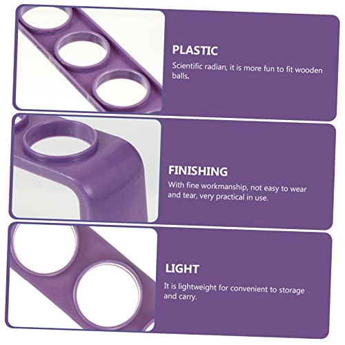 4pcs Test Tube Racks Laboratory Tube Shelf Test Holder School Teaching Aids Mailings