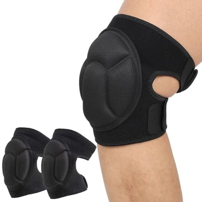 Volleyball Knee Pads for Women Men, Turtle Shell Dance Knee Pad for Women Men Wrestling Knee Pad Wrestling Gear, Crash Pad Snowboarding Gear Roller Skating Knee Protector Soft Knee Pads for Work (Medium) - size: Medium