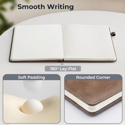Journal 6 - Writing Notebook for Work & Travel, Women & Men | Press Soft. Smart Work. - color: Royal Blue