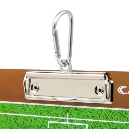 Cannon Sports Dry Erase Coaches Board with Marker - Double-Sided Dry Erase Coaching Board for Baseball, Basketball, Football, Soccer, and Hockey - Perfect for Practices and Games (Football) - style: Football