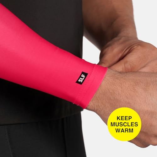 Solid Arm Sleeve - color: Hue Pink, size: Small-Medium