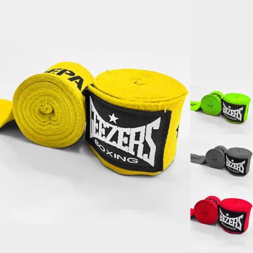 Geezers Prepare to Fight Hand Wraps - color: Yellow, size: 3m