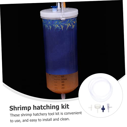 Abaodam 2sets Aquarium Artemia Hatching Tools Easy to Use Hatchery Kit for Fish Eggs and Shrimp Practical Accessories for Improved Survival Rate Set
