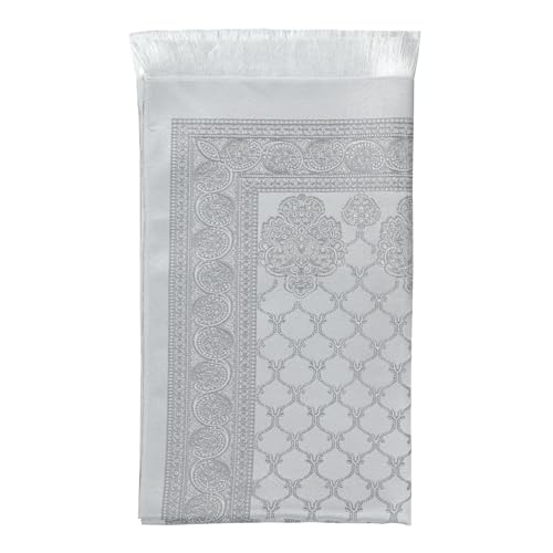 Prayer Mat - Muslim Prayer Rug, Prayer Mat Islam, Portable Travel Prayer Mat, Islam?c Prayer Rugs, Muslim Ramadan Eid Gifts (Grey) - color: Grey