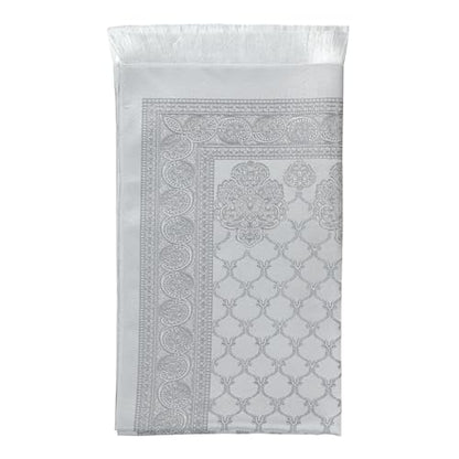 Prayer Mat - Muslim Prayer Rug, Prayer Mat Islam, Portable Travel Prayer Mat, Islam?c Prayer Rugs, Muslim Ramadan Eid Gifts (Grey) - color: Grey