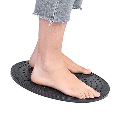 Balance Board, Wobble Balance Board Non Slip Disc Training Board Stability Disc Training Fitness Standing Desk for Yoga Exercise Sports