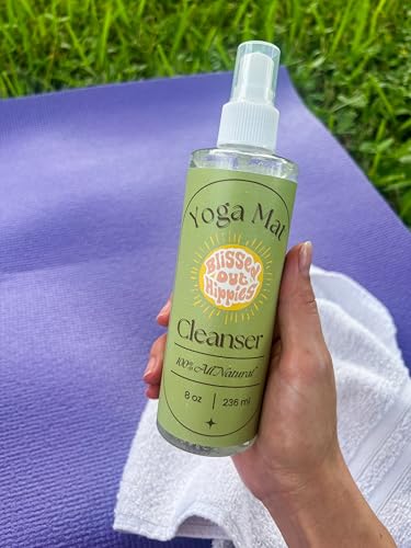 Generic All-Natural Yoga Mat Cleanser, 8oz Spray Bottle