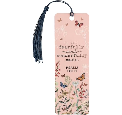 Tassel Bookmarks (Psalm 139:14 Butterfly) - style: Psalm 139:14 Butterfly