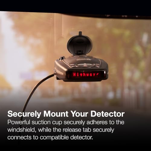 Escort Original StickyCup Silicone Suction Windshield Mount, s (0020057-2) | For compatible Escort & Cobra radar detectors, including MAX360, 360c, Redline, and 700i - style: StickyCup - Traditional