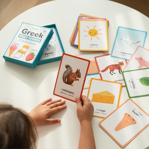 Greek First Words Flashcards