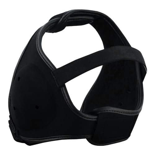 ROAR-INT Wrestling Headgear Men BJJ Ear Guard Protection MMA Grappling Cauliflower Helmet - color: Black (Pack-1)