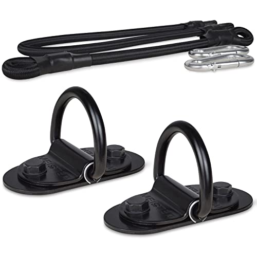 Meister Double-End Speed Bag D-Ring Anchors - style: Anchors + Bungees & Carabiners