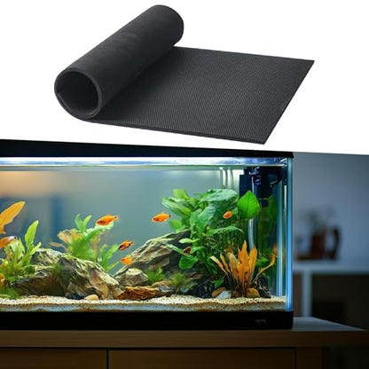 Aquarium Leveling Mat Non Slip Tank Base Cushion Fish Tank Pad Desktop Protector EVA Material Shock Absorption Suitable for Aquatic environments Home, 120cmx50cm - size: 120cmx50cm