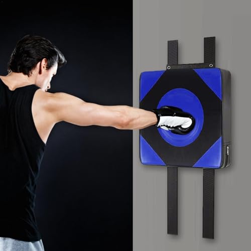 Wall Punching Bag Adult Fitness Cardio Dance Training Workout Activity | Wall Mounted Boxing Trainer Training Equipment Gym Equipment Exercise Machines for Home Gym Room Family Outdoor House - color: Blue