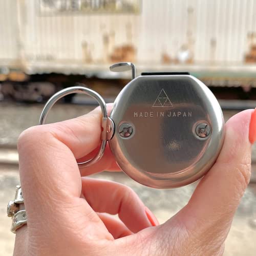 BuyJumpRopes Tally Counter, Professional Grade Stainless Steel H-102 Clicker Counter - Japanese Made 4-Digit Handheld Counter Clicker, Lap Counter, Pitch Counter Clicker, Multi-Use People Counter