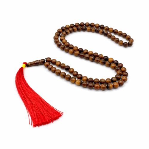 Mandala Crafts Tasbih Islamic Rosary Muslim Prayer Beads - style: Tiger Eye
