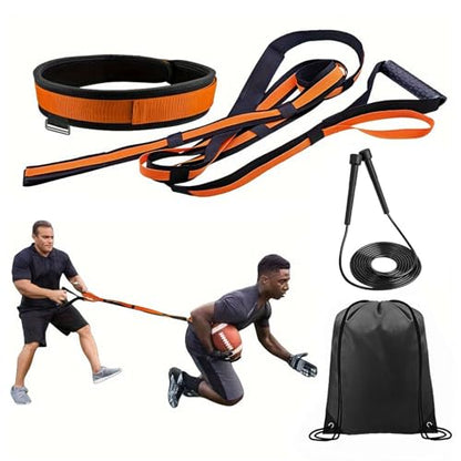 Speed Training Equipment Overload Running Resistance Harness and Agility Equipment for Youth and Adult Set Resistance Band