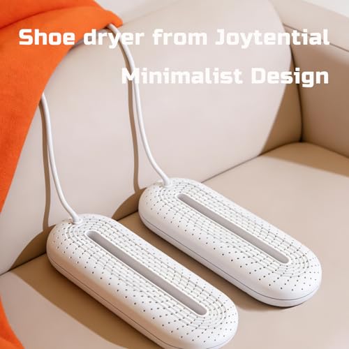 Electric Boot Dryer, Shoe Warmer with IC Controller, Footwear Travel Dryers Silent with 3/6/9 Hours Timer - color: Ivory