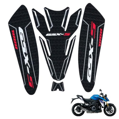 Tank Pad Sticker For GSX-S1000 Thermal Insulation, Damage Prevention, Coating Protection,The Fuel Tank Pad, GSX-S1000 Accessories (Grey) - color: Grey
