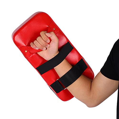 Taekwondo Kick Pad PU Muay Thai Pads MMA Karate Kick Pads Kickboxing Training Pads Martial Arts Punching Pads Leather Strike Kicking Pad