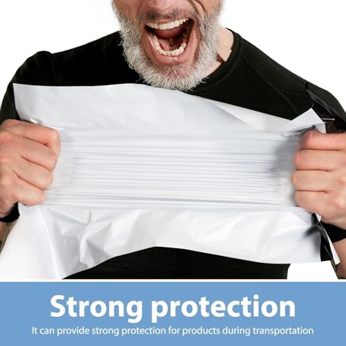 Metronic Poly Mailers 19x24 Inch 40000 Pcs, Large Shipping Bags for Clothing, Small Business, Strong Thick Mailing Bags with Self Adhesive, Waterproof and Tear-Proof Large Shipping Bags Bulk in White - color: White, size: 19x24 40,000PC