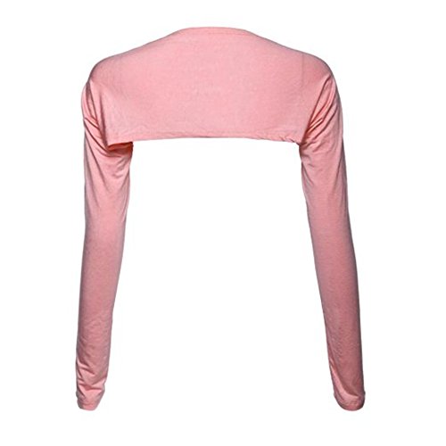 YEESAM Bolero Shrugs for Women Long Sleeve Arm Sleeves Hijab Accessories One Size - color: Khaki