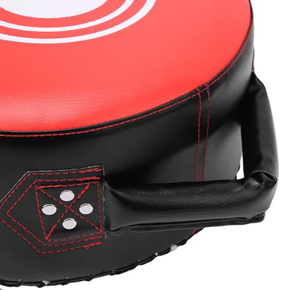 Gavigain Boxing Pads, Boxing Pads Curved Focus Mitts Taekwondo Focus Strength Training Shield Kick Boxing Pad for MMA, Kickboxing, Martial Arts, Muay Thai, Karate Training - color: Red