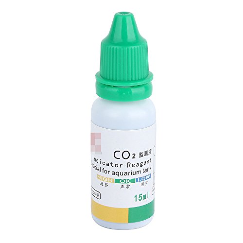 Co2 Drop Checker, Quickest Most Accurate Easiest to Use Glass Co2 Drop Checker for Aquarium Fish Tank with Solution (CO2 Checker with Solution) - color: CO2 Checker with Solution