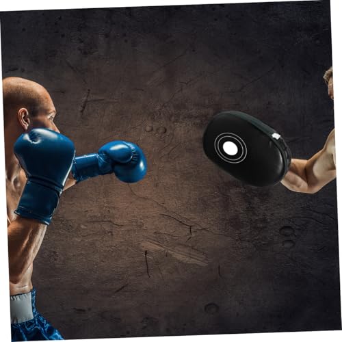 KOMBIUDA Muay Thai Boxing Hand Pad Kickboxing Strike Shield Curved Focus Mitt for Taekwondo Karate Training Sparring