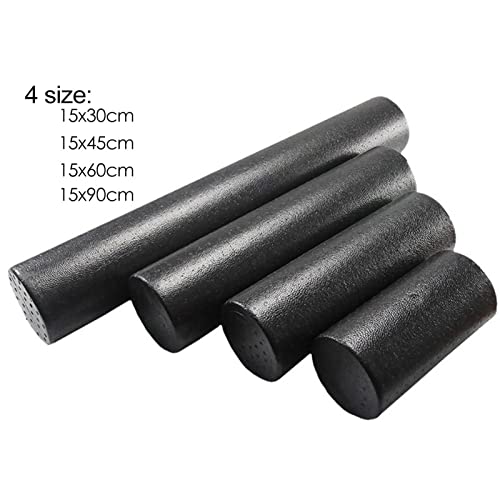 Vaveren Round Foam Roller Balance and Core Exercises Lightweight Pilates Column Roller for Leg Arm Stretching, Indoor Sports Bodybuilding, 15cmx30cm