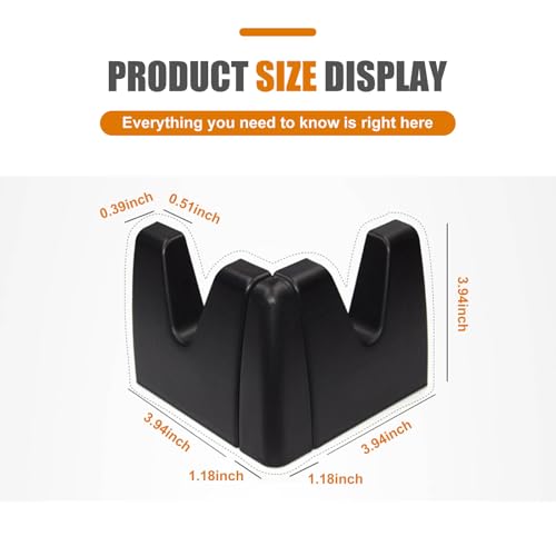 6 PCS Car Multifunctional Trunk Holder, PP Stable Structure Trunk Cargo Fixing Divider Organizer, Small and Portable Quick Installation Accessories, Suitable for Most Cars SUVs Trucks (Black)