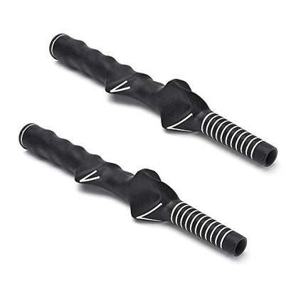 traderplus Right-Handed Golf Swing Training Grip Trainer, Black - color: 2 Pack