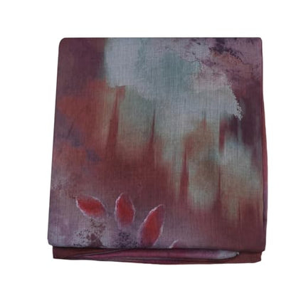 ZGMYC Watercolour Floral Printed Hijab Scarf for Women Soft Modal Cotton Instant Hijab Head Wraps Shawls Long Scarves - color: Color 15