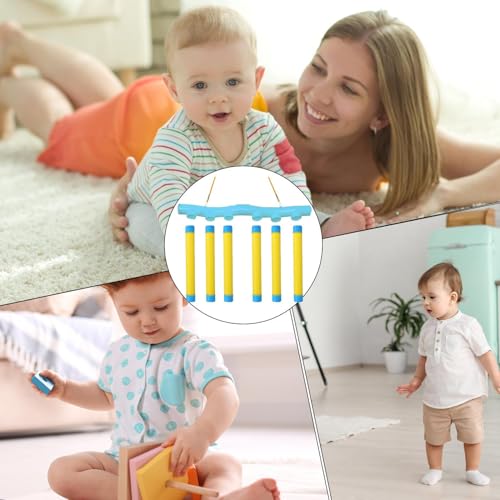 Reflective Drop Stick Challenge, Drop The Stick Game, Catch All DRO p Sticks Game, Hand Speed Challenge Ga me, Hand Eye Coordination Reaction Training Toy, Adjustable Speed, 3 Adjustable Speeds - color: Yellow