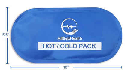 Ice Packs for Injuries Reusable for Swelling & Pain Relief – Soft Gel Ice Packs Reusable, Cold Packs for Injuries, Soft Ice Packs for Sprains, Bruises & Recovery, 10.5 x 5 Inch (4 Pack) - style: 10.5 x 5 Inch (4 Pack)