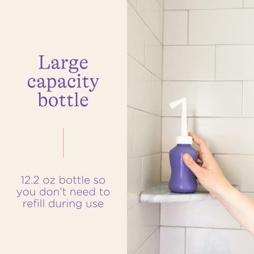 Lansinoh Upside Down Peri Bottle for Postpartum Care and Gentle Cleansing, 12.2 Ounce Bottle : Health & Household