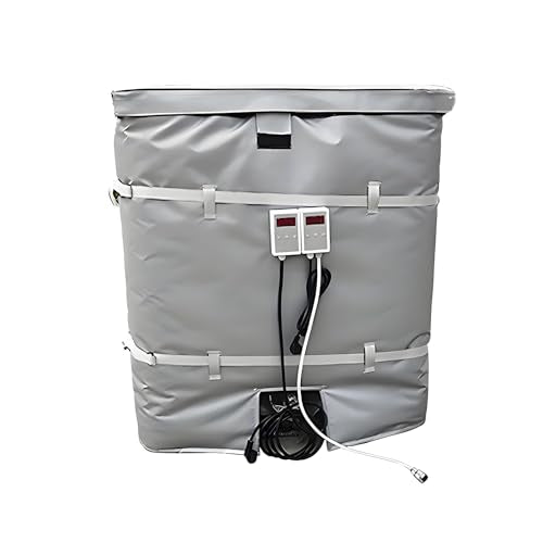 Ibc Heating Blanket, Ibc Portable/Oil Tank Heater Blanket,Oil Drum Heating Blanket,2000w/4000w Heating Blanket With Digital Display,Adjustable Temperature,Suitable Plastic Tanks,Oil Drums 1000L - size: 1000L