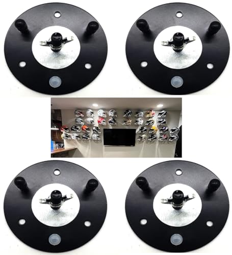 Full Size Football Helmet Wall Mount Brackets Display Case Hovering Floating Sports Memorabilia