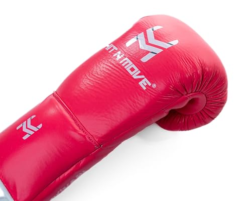 HIT N MOVE Süvari Horsehair Boxing Gloves Hook and Loop, Lace-Up Boxing Gloves Men, Boxing Equipment, MMA Gloves Men, UFC Gloves Horsehair and 100% Cow Leather - size: 12 Oz, style: Lace-up Pink