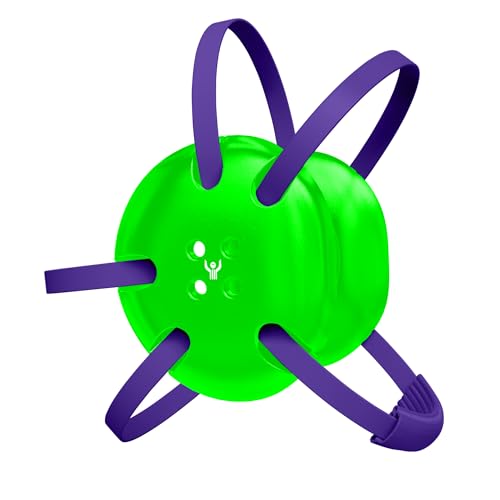 Great Call Athletics | Wrestling Classic Headgear | Earguard Adult Grappling Head Gear | Adjustable Ear Guards Purple Straps - style: Neon Green w/ Purple Straps