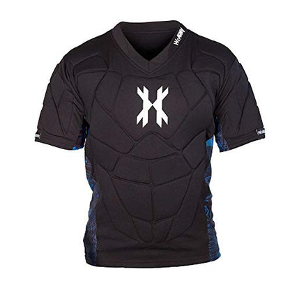 HK Army Crash Chest Protector - High-Impact Protective Gear for Paintball & Airsoft - Lightweight Safety Armor Vest - Black, Size XS/S - size: X-Small-Small