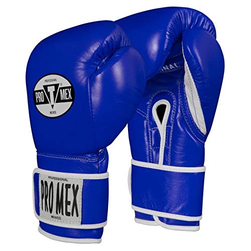 Pro Mex Professional Training Gloves V 3.0 - color: Blue, size: 18 oz