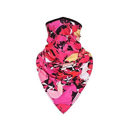 Women UPF 50+ Face Mask Sun Protection Fashion Colorful Neck Gaiter Scarf - color: Fcm-10