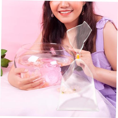 Ciieeo 50Pcs Creative Plastic Fish Transport Bags Outdoor Shipping Bags for Safe Packing and Organizing for Fish and Handling