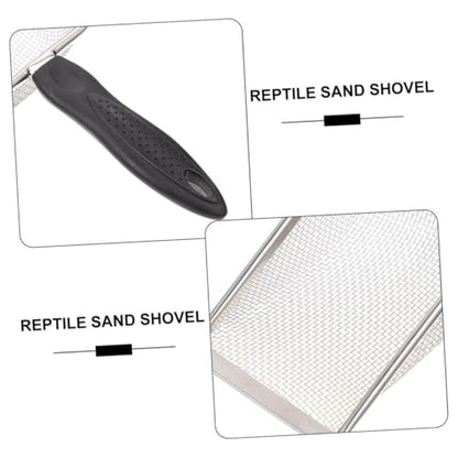UPKOCH 2pcs Convenient Reptile Shovel Portable Substrate Shovel for Household Use Litter Accessory Rustproof Material
