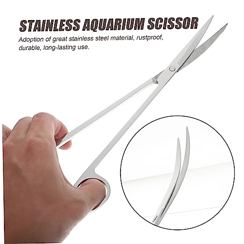 1set Aquarium Scissors Shovel Multi-function Aquatic Tools for Plant Maintenance Portable and Easy to Use for Freshwater Aquariums
