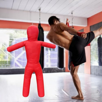 Menolana Unfilled Wrestling Dummy,Punching Bag,Practical Sturdy,Professional,Grappling Training Aid,Boxing Dummy for Kids for Practice