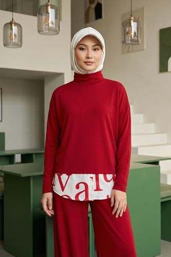 Aisha's Design Full Coverage Cotton Bonnet Hijab with Visor Modest Underscarf Bonnet - color: Ivory